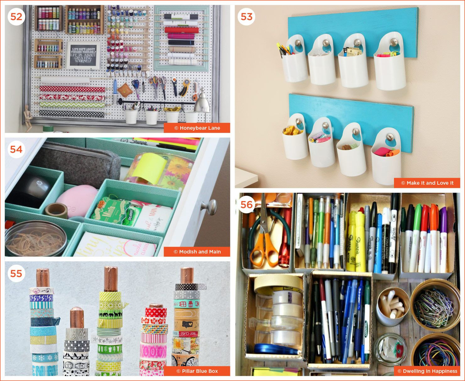 DIY Crafts Organization
 71 DIY Organization Ideas to Get Your Life in Order