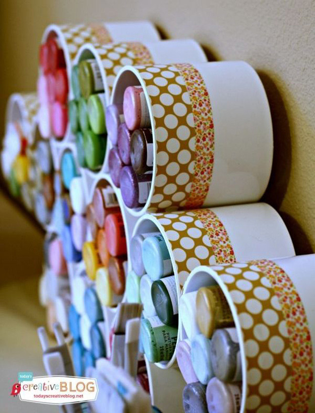 DIY Crafts Organization
 50 Clever Craft Room Organization Ideas