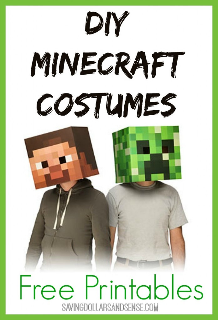 DIY Creeper Costume
 Homemade Minecraft Costume Ideas