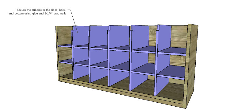 DIY Cubbies Plans
 DIY Plans to Build a Maxwell Shoe Storage Bench