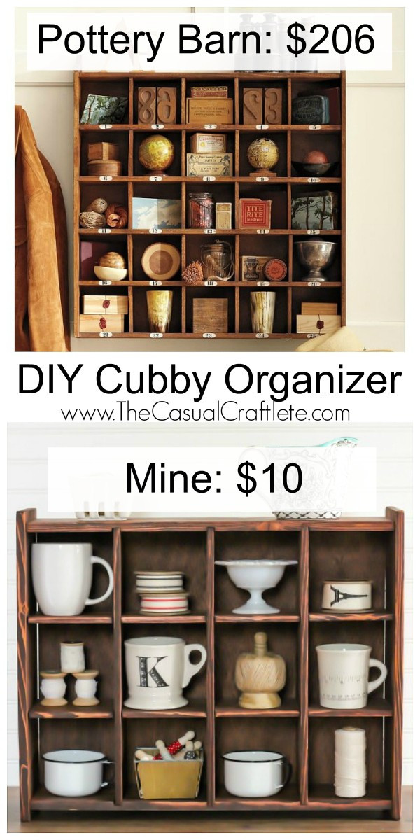 DIY Cubby Organizer
 DIY Cubby Organizer