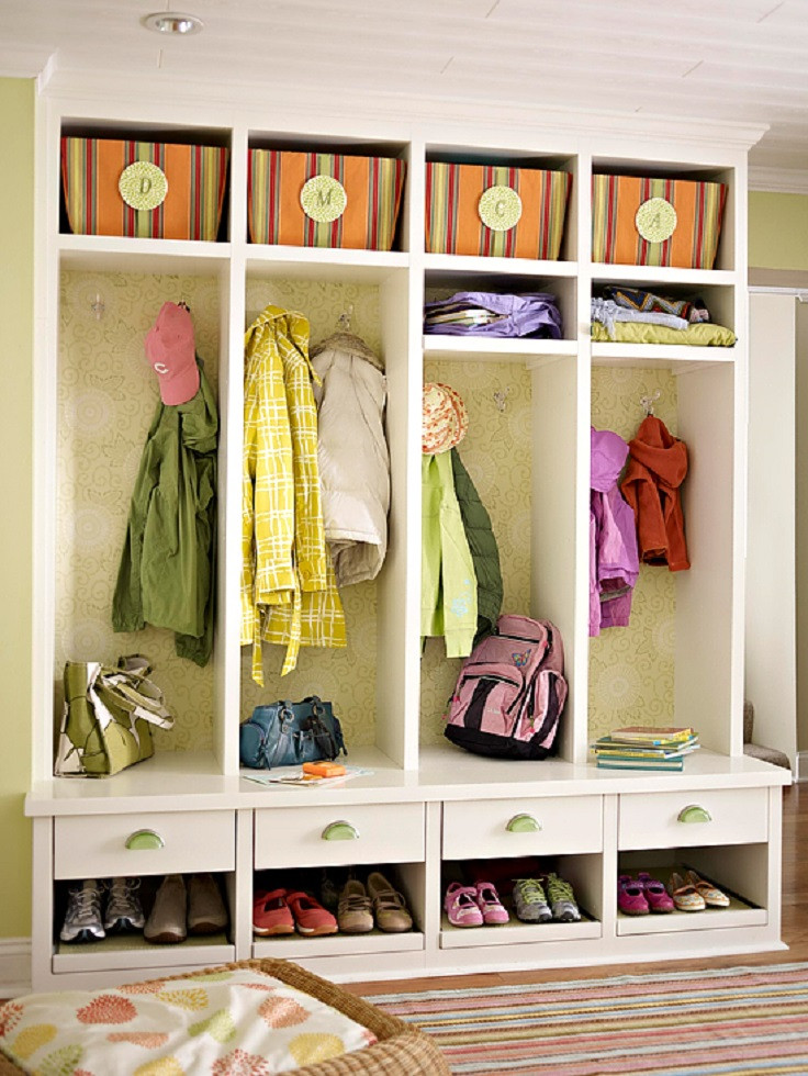 DIY Cubby Organizer
 Top 10 Best DIY Ideas for Well Organized Mudroom Top