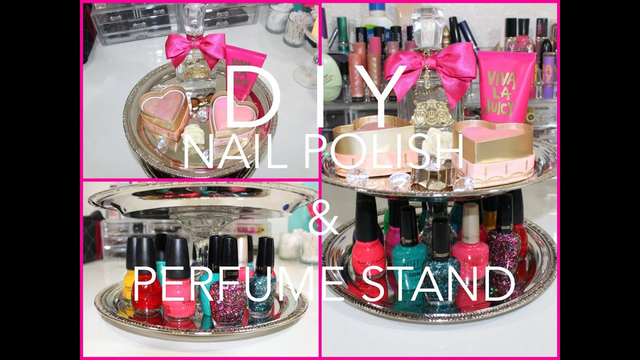 DIY Cute Room Decor
 DIY Cute Nail Polish and Perfume Stand for CHEAP Cute