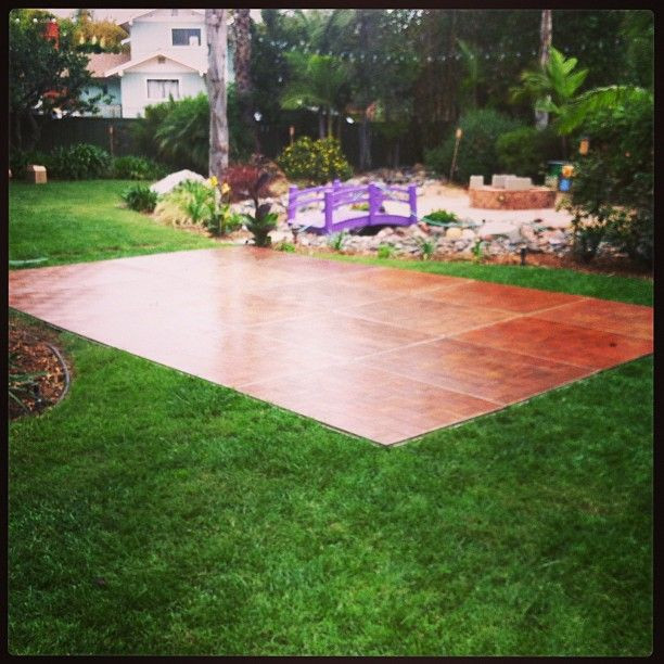 DIY Dance Floor Outdoor
 Pin by Ashley s Party Rentals Inc on Outdoor Event