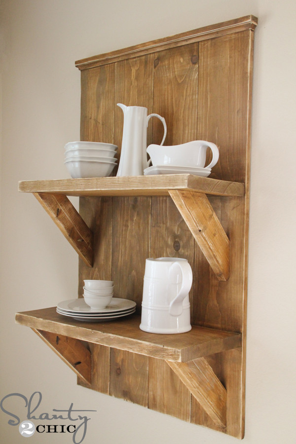 DIY Decor Shelves
 Check Out My Easy DIY Shelf Made from Reclaimed Wood