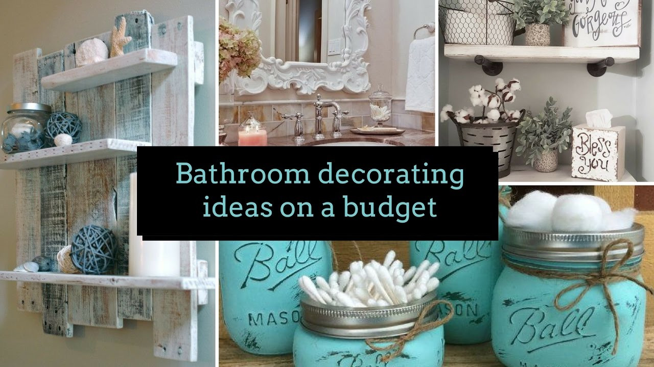 DIY Decorating Ideas
 DIY Bathroom decorating ideas on a bud 🛀 Home decor