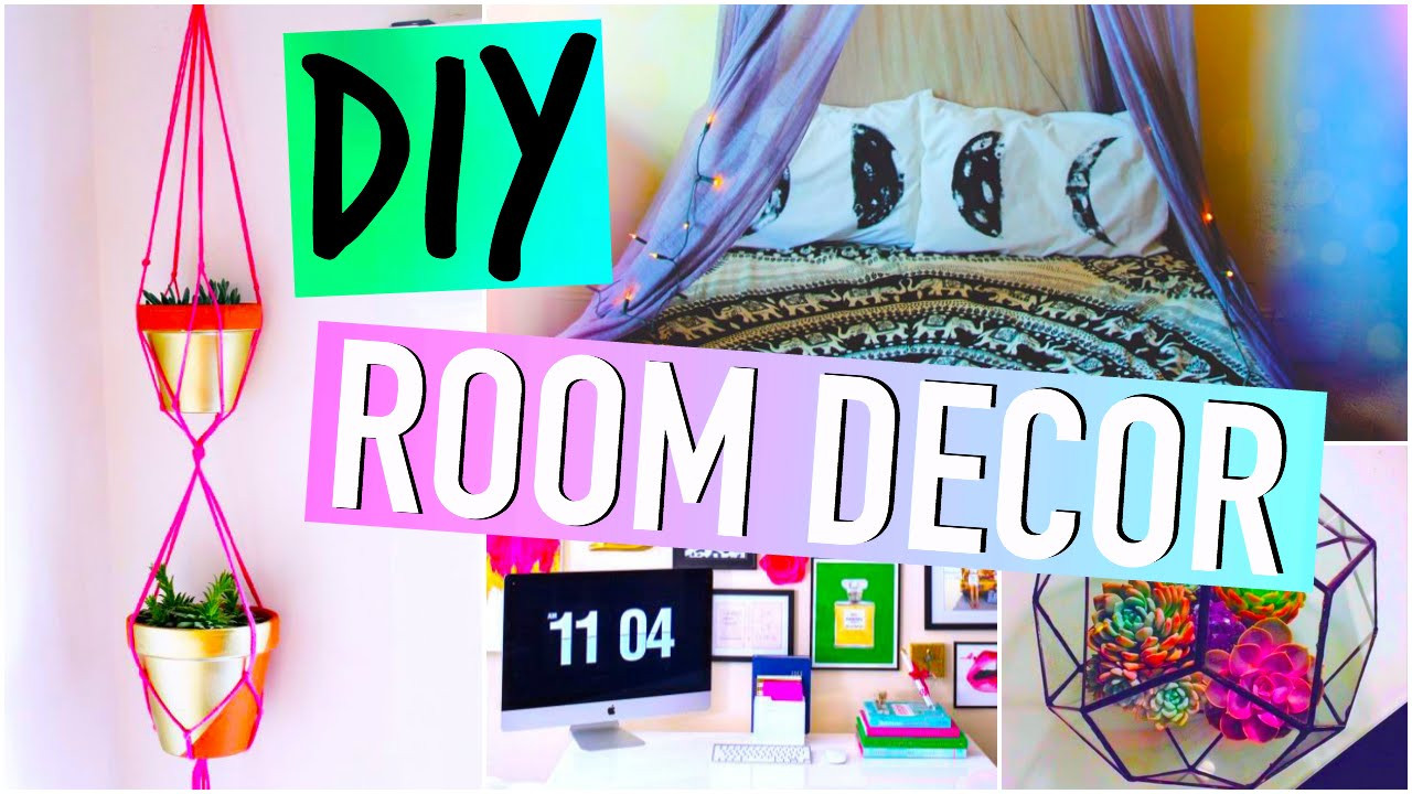 DIY Decorations For Your Room
 DIY Room Decorations Tumblr inspired