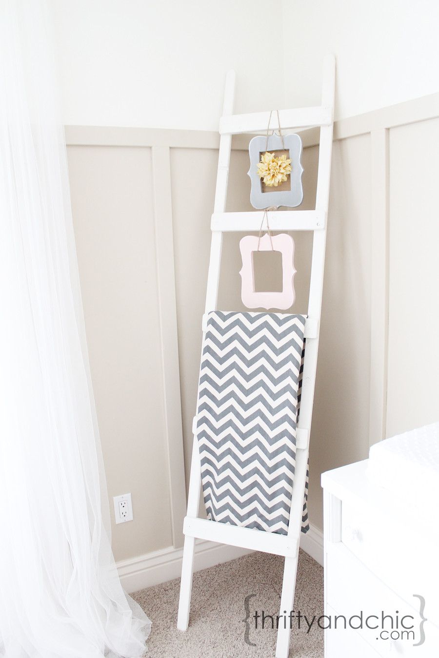 DIY Decorative Ladder
 Thrifty and Chic DIY Projects and Home Decor