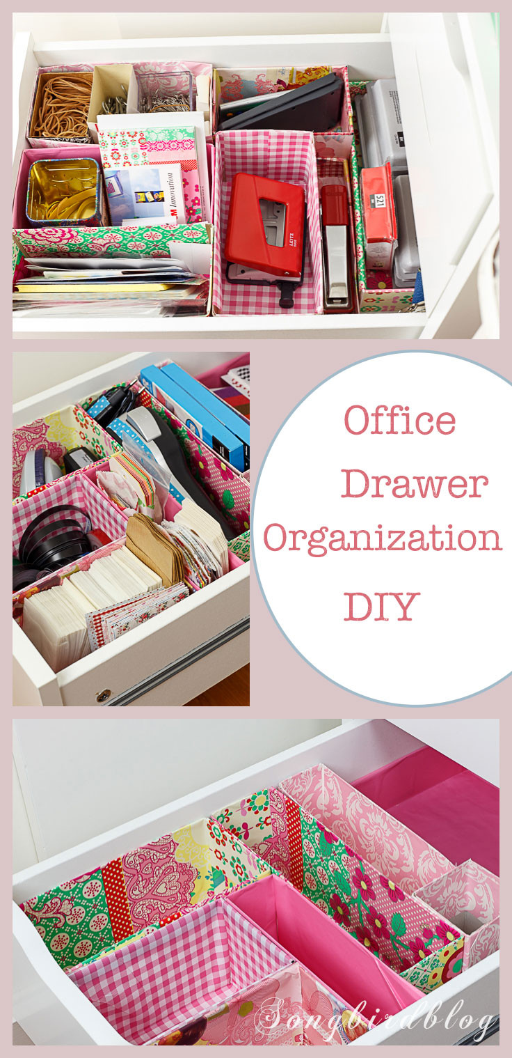 DIY Desk Drawer Organizer
 fice Drawer Organizing DIY with free materials