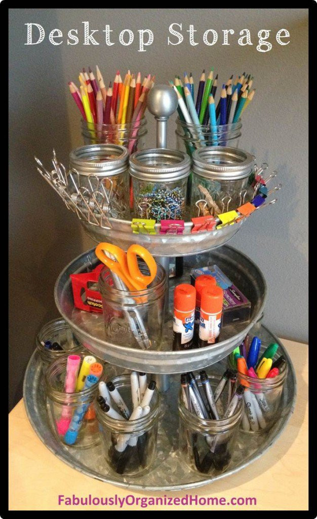 DIY Desk Organization
 14 Creative & Practical DIY Desk Organization & Storage Ideas