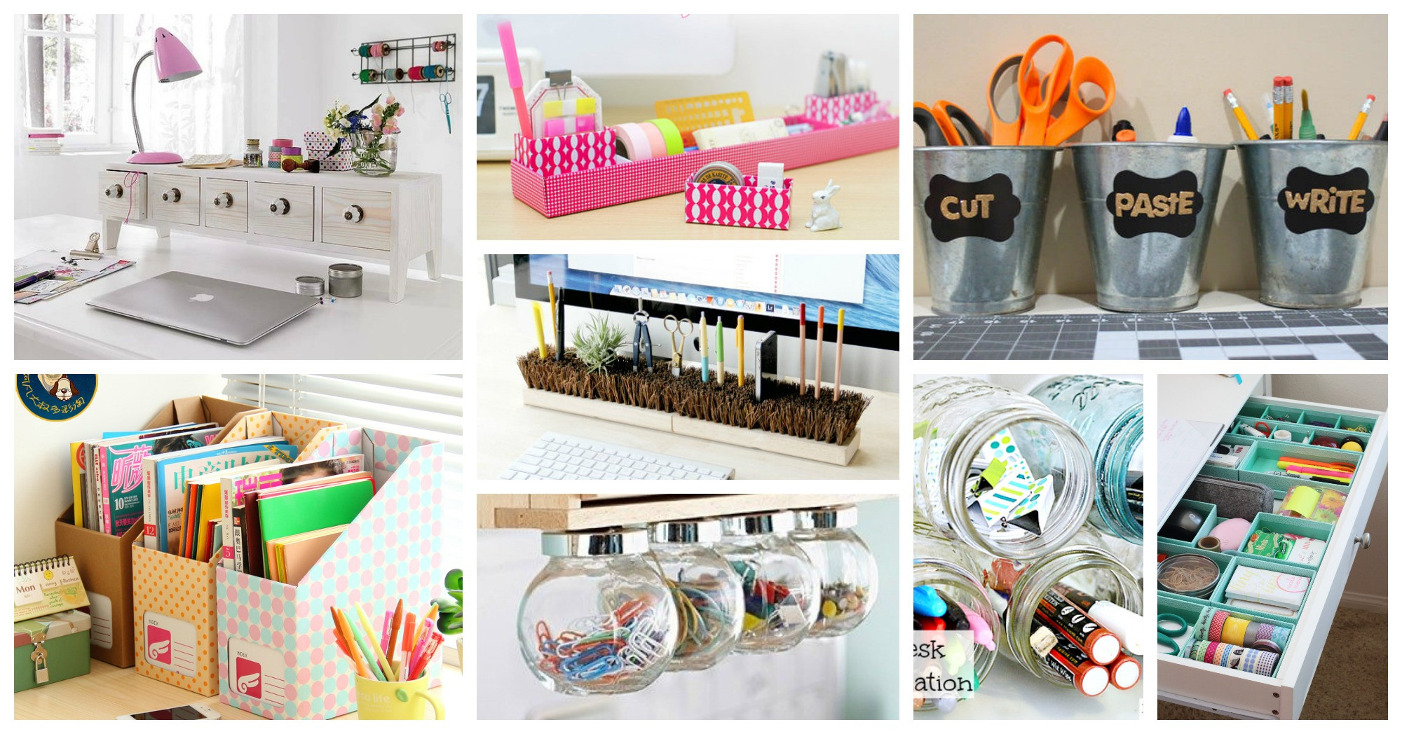 DIY Desk Organization
 Easy And Simple DIY Desk Organization Ideas That You Will Like