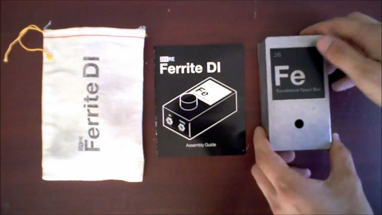 DIY Direct Box
 How to Build a DIY Passive DI Ferrite DI