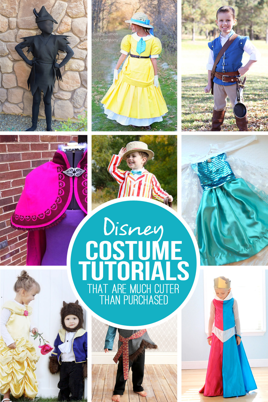 DIY Disney Couple Costumes
 28 DIY Disney Costume Tutorials at are MUCH cuter than