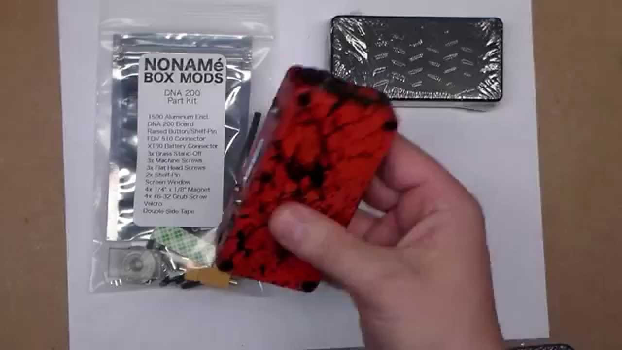 DIY Dna Box Mod Kit
 DNA 200 Box Mod Build Video