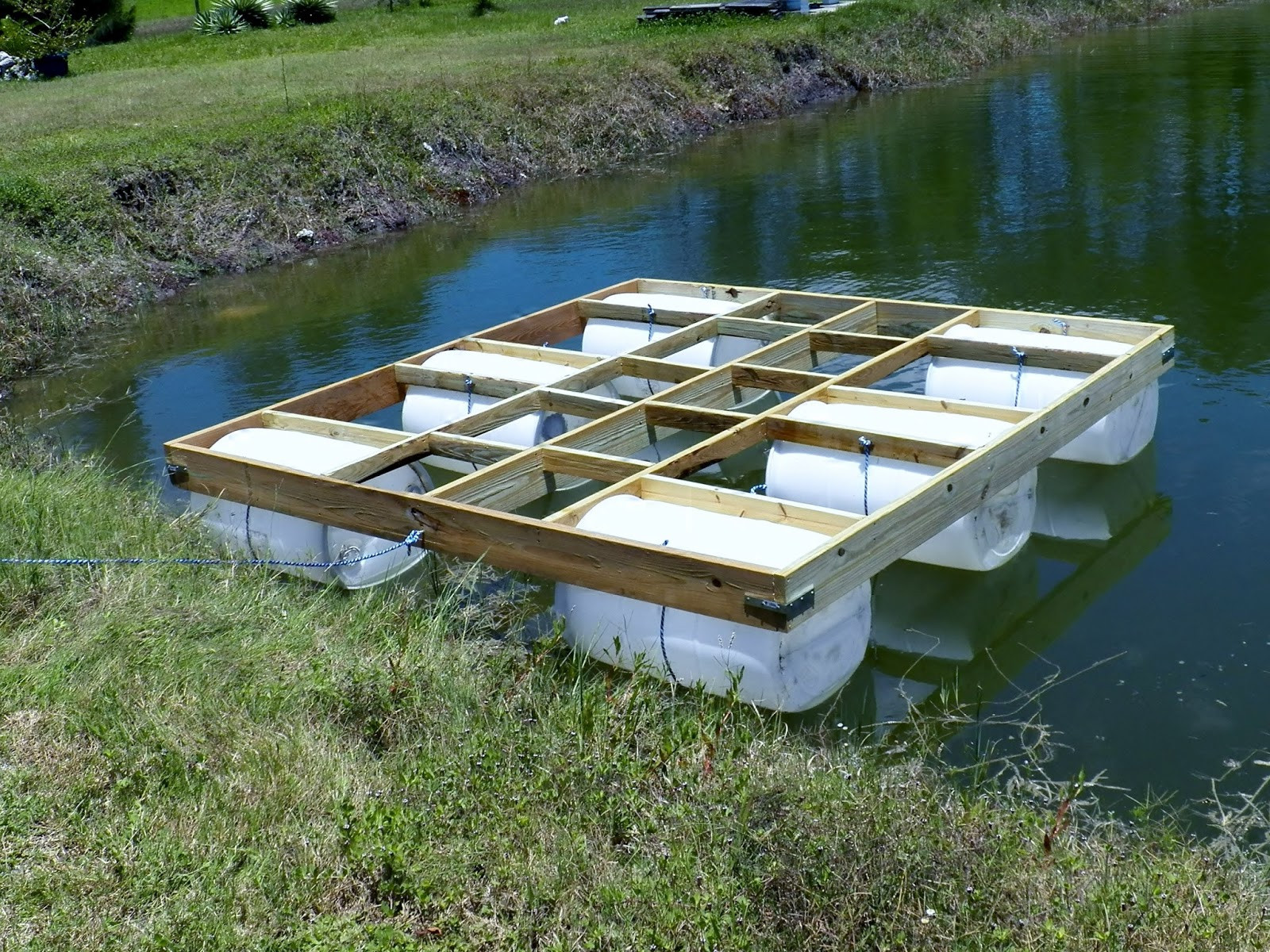 DIY Dock Plans
 My Backyard We Built our own Floating Dock