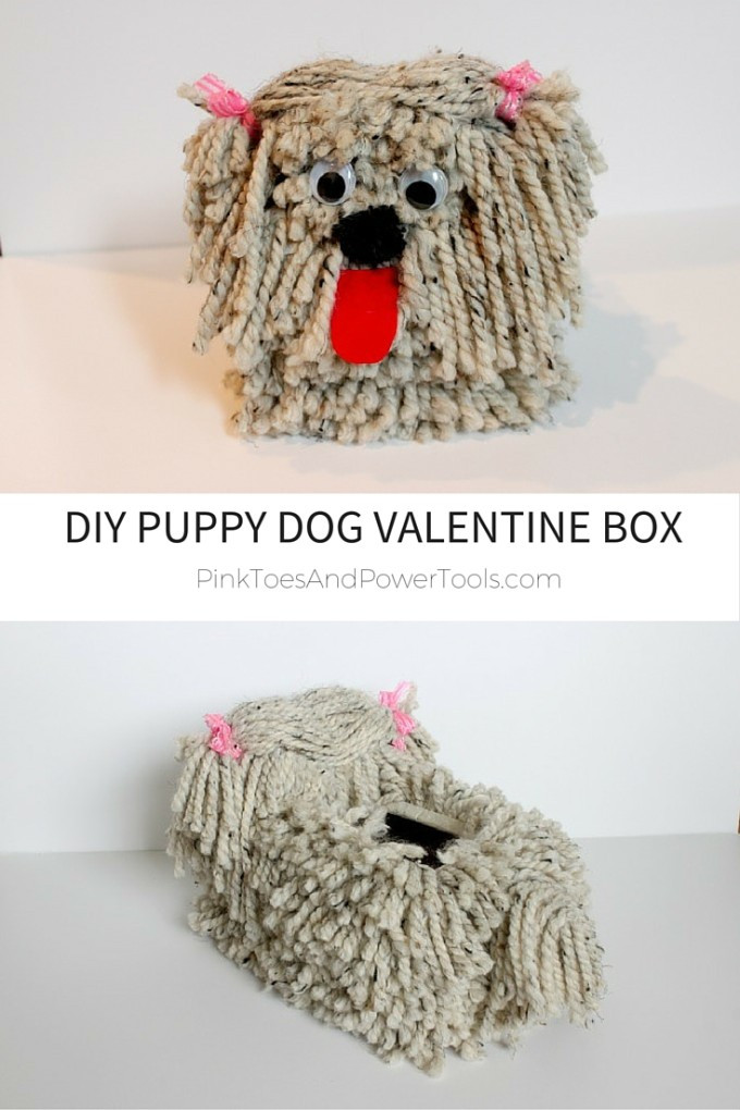 DIY Dog Box
 DIY Puppy Dog Valentine Box