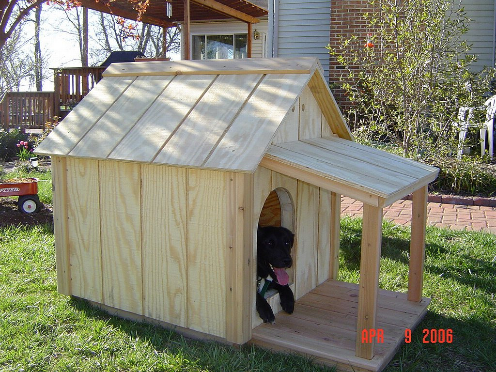 DIY Dog House Plans For Large
 Insulated Dog House – WoodBin