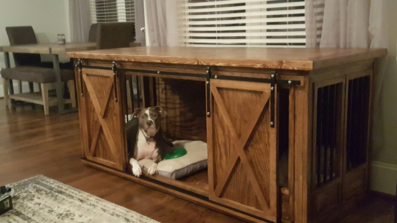 DIY Dog Kennel Furniture
 My diy dog crate furniture build