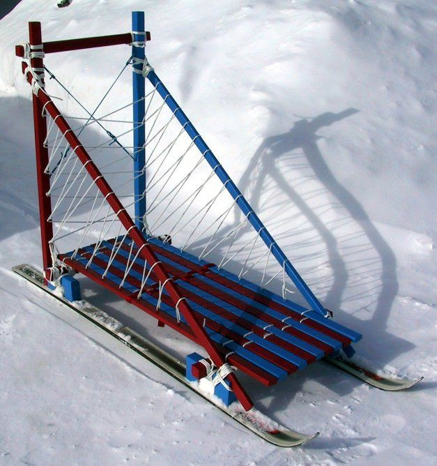 DIY Dog Sled
 Klondike sled idea ONLY THE BEST FOR OUR YOUNG MEN I