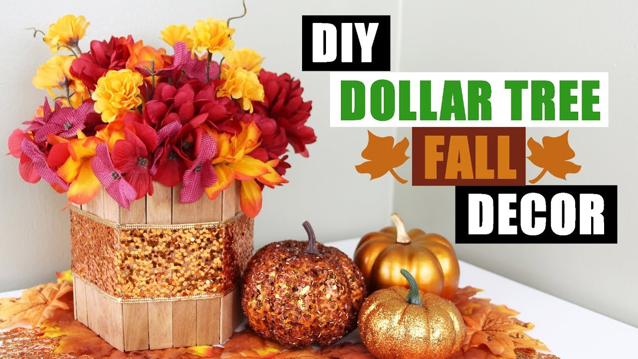 DIY Dollar Tree Fall Decor
 DIY DOLLAR TREE FALL FLORAL ARRANGEMENT Dollar Store DIY