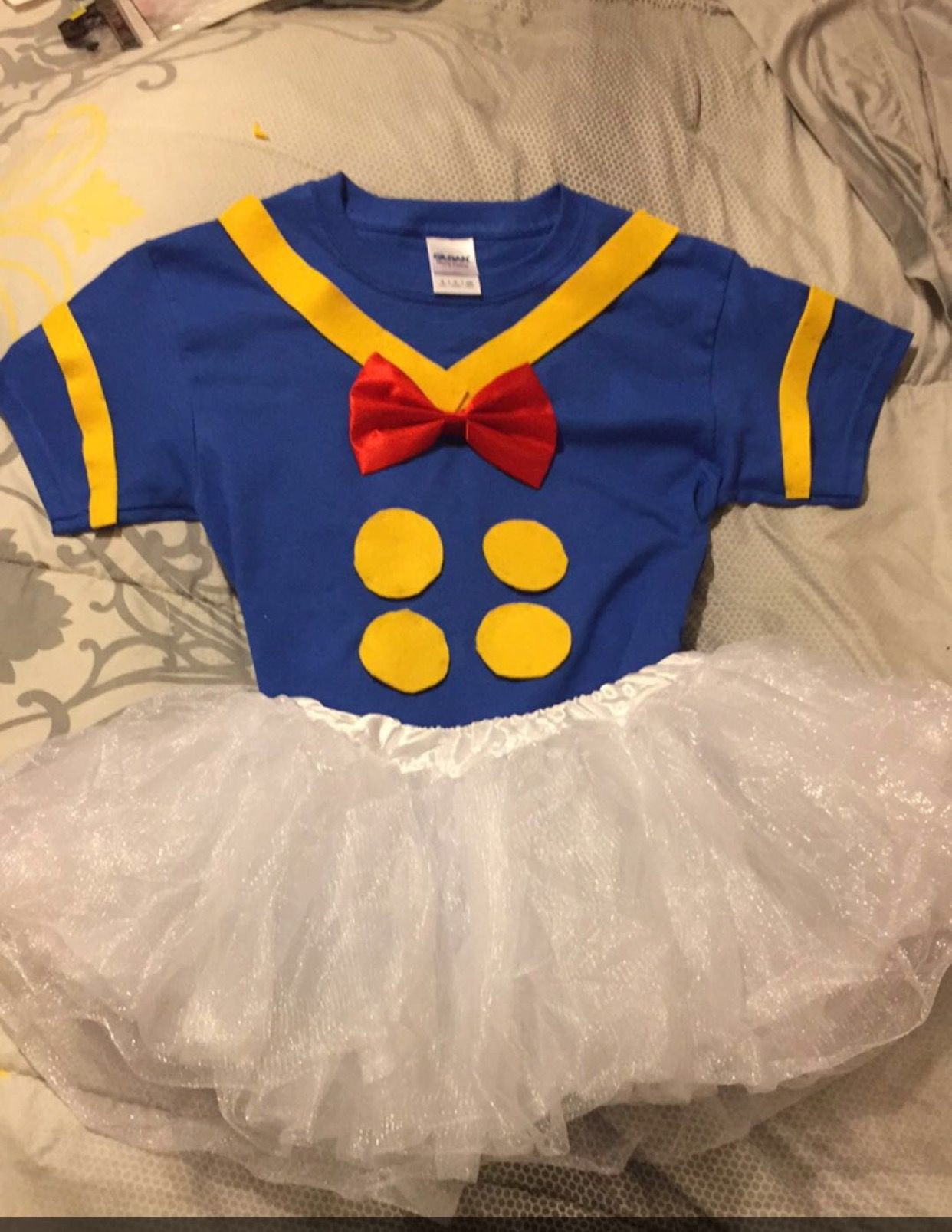 DIY Donald Duck Costume
 Finished Product Donald Duck Costume