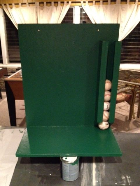 DIY Dugout Organizer
 I made this baseball dugout organizer for the high school