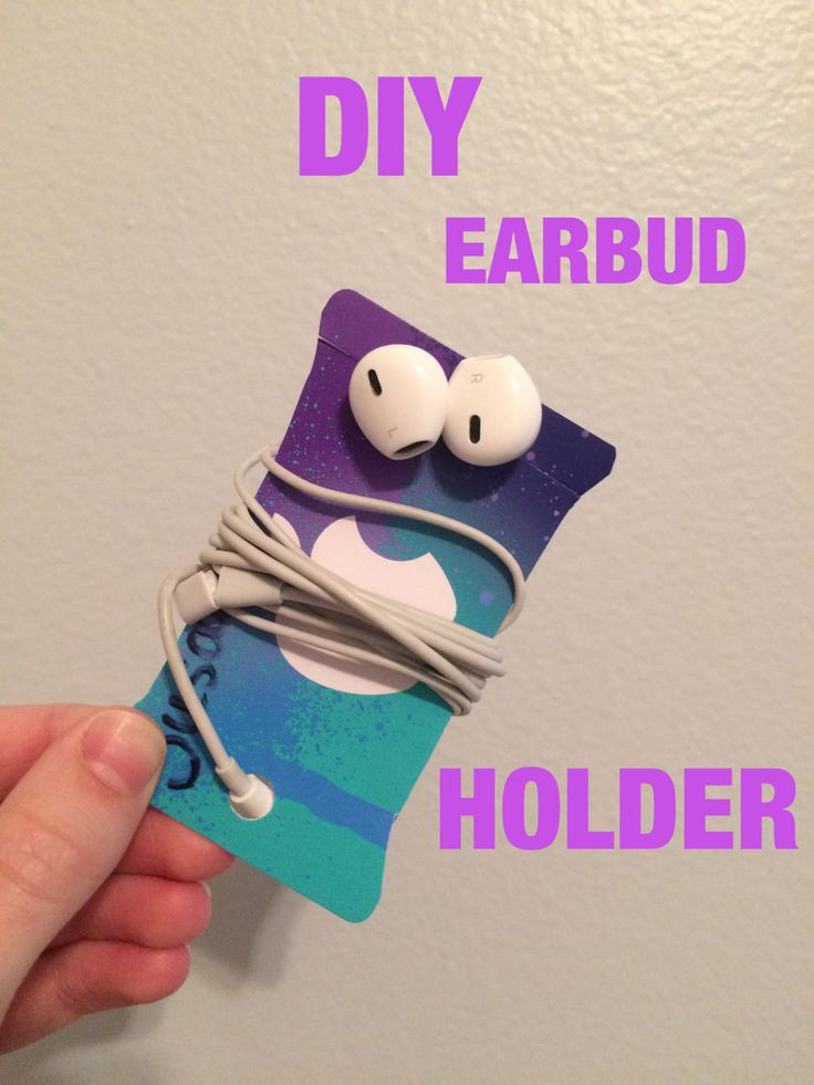 DIY Earbud Organizer
 25 unique Earbud holder diy ideas on Pinterest