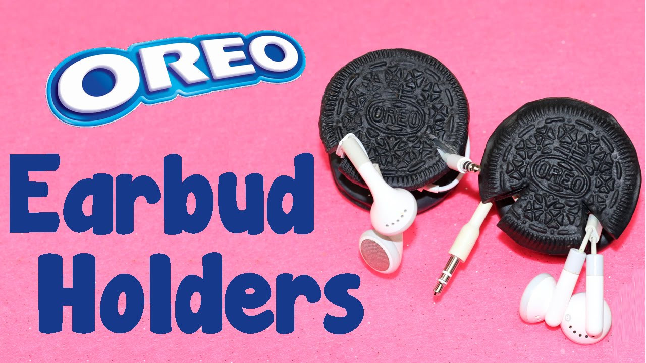 DIY Earbud Organizer
 DIY Crafts How To Make Oreo Cookie Earbud Holders DIY