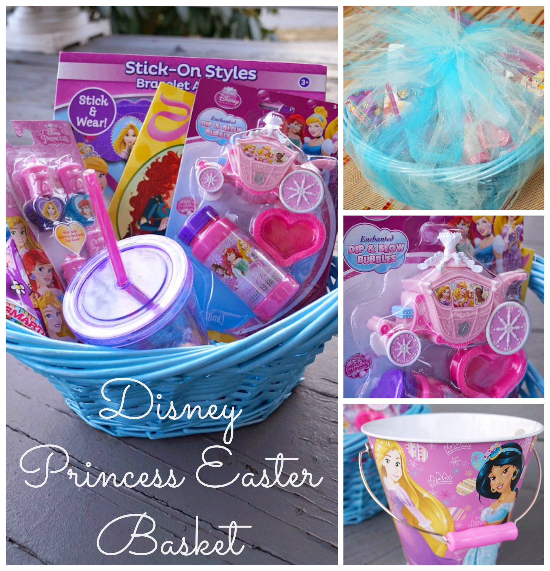 DIY Easter Baskets For Kids
 DIY Disney Princess Easter Basket