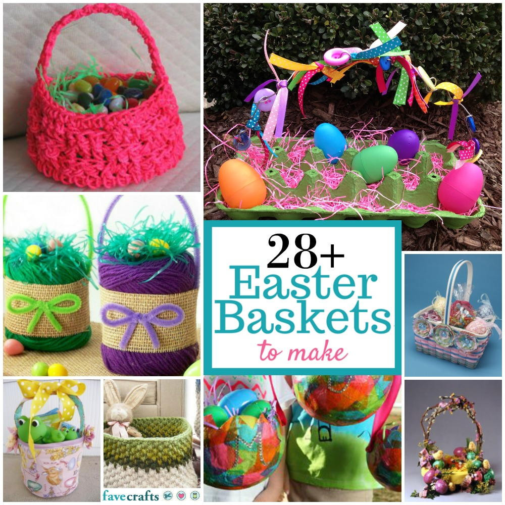 DIY Easter Baskets For Kids
 DIY Easter Basket Ideas 28 Easter Baskets to Make