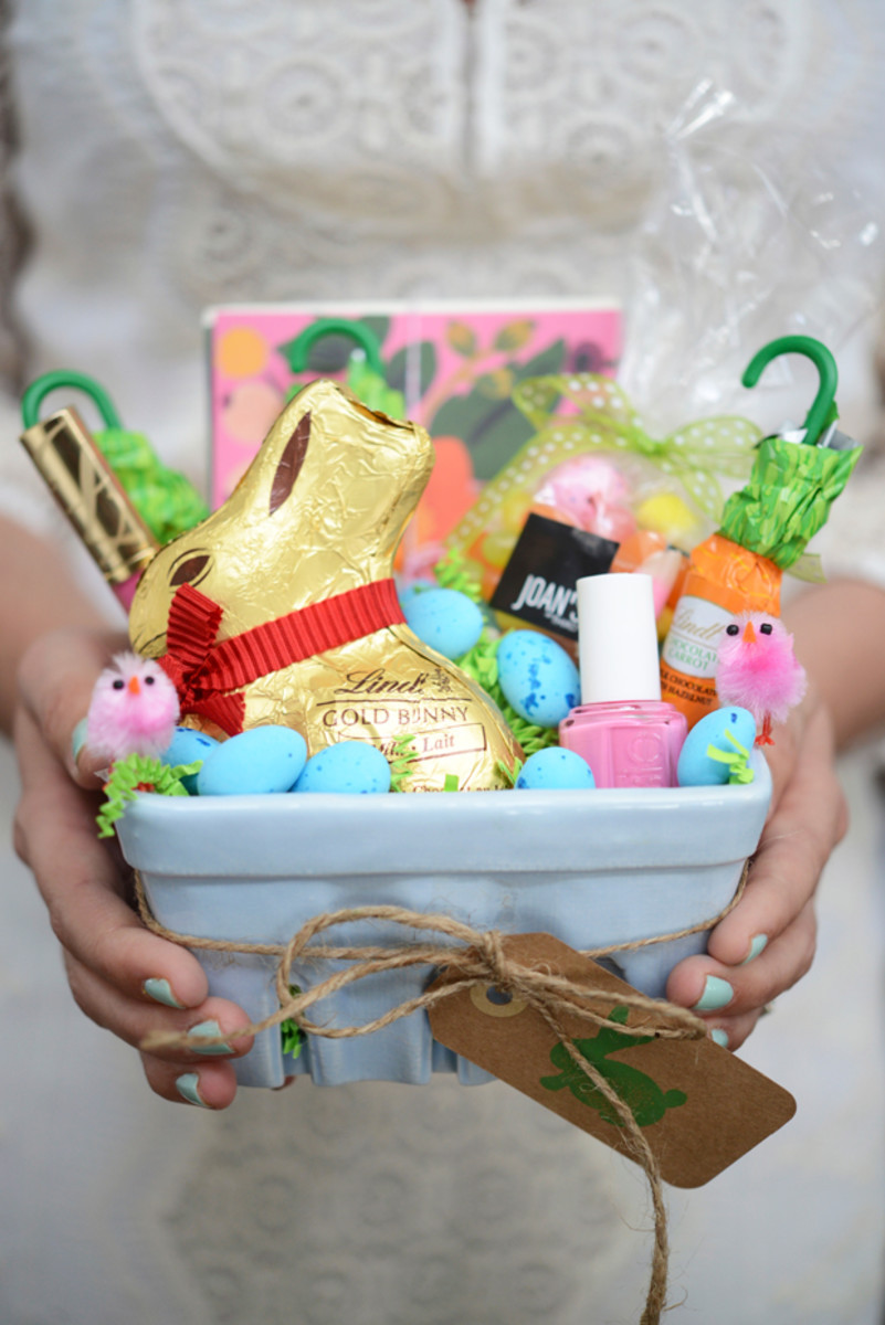 DIY Easter Gift Ideas
 Easter Basket Inspiration Cupcakes & Cashmere