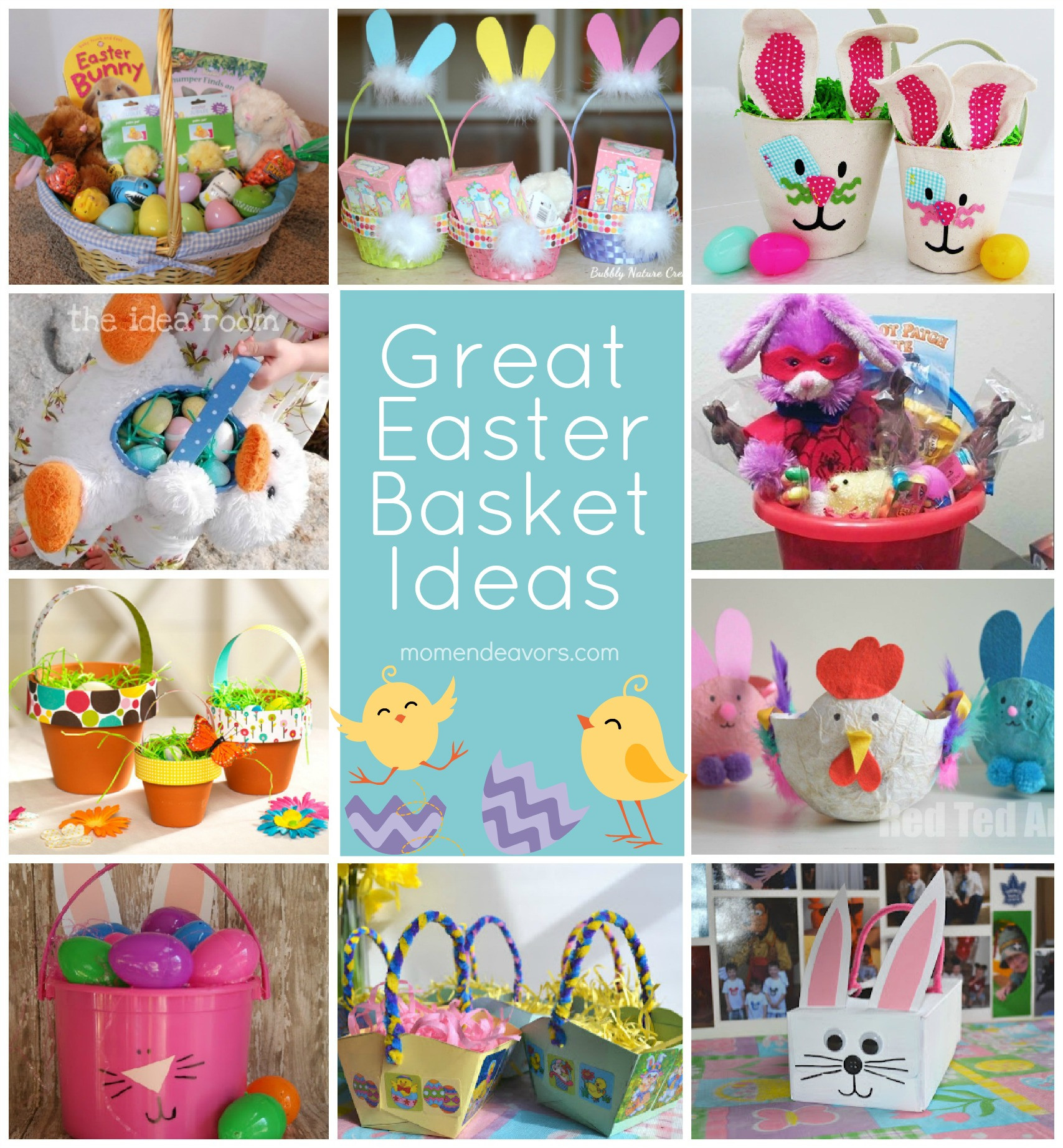 DIY Easter Gift Ideas
 Great Easter Basket Ideas