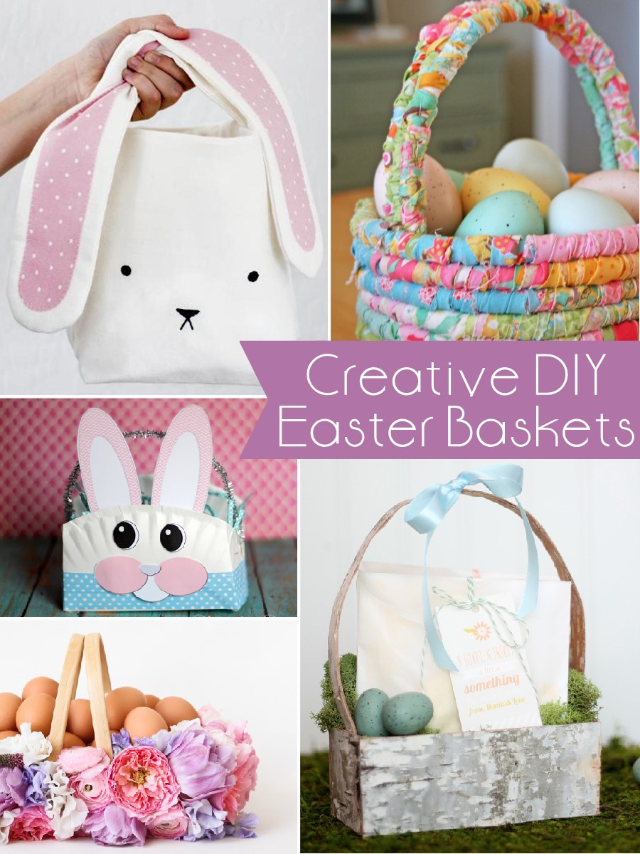 DIY Easter Gift Ideas
 Must Have Craft Tips Creative DIY Easter Baskets