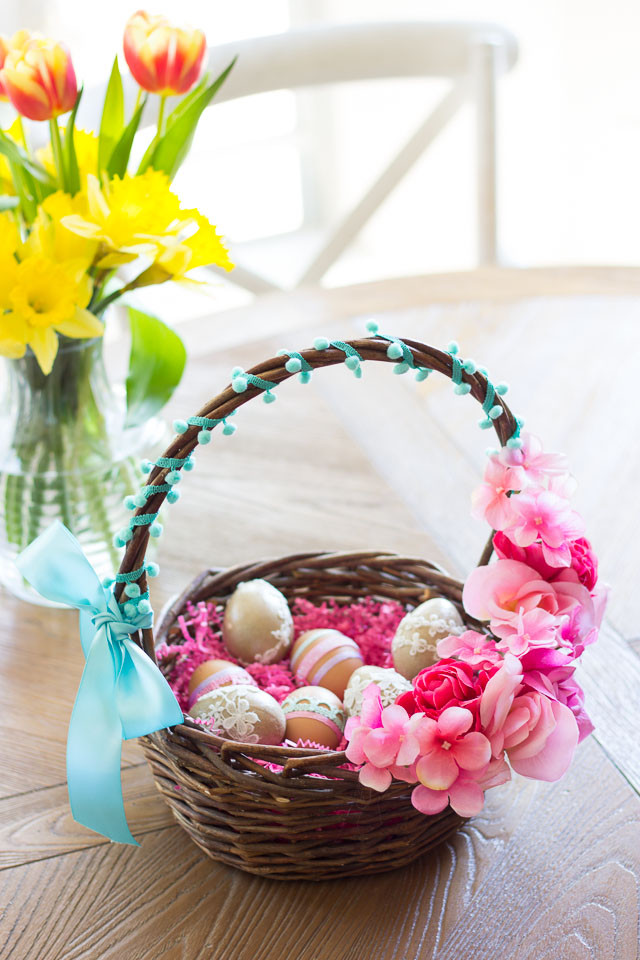 DIY Easter Gift Ideas
 Thrifty DIY Floral Easter Baskets