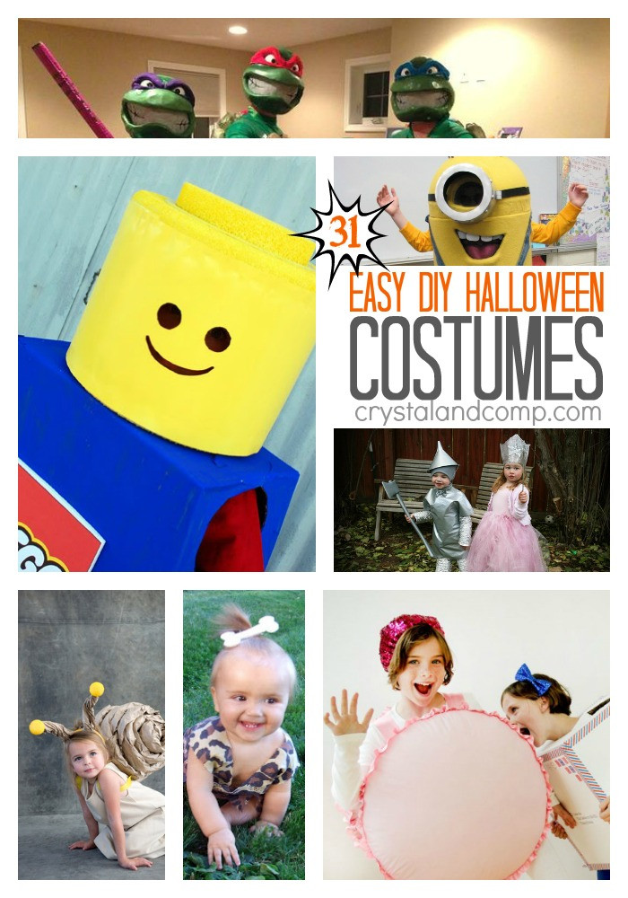 DIY Easy Costume
 What to do Weekends 95 Crafts a la mode