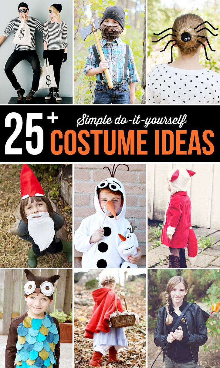 DIY Easy Costume
 25 Cute Halloween Costumes to Buy