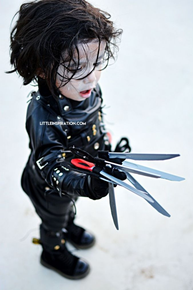 DIY Edward Scissorhands Costume
 Edward Scissorhands Gloves cute diy costumes children