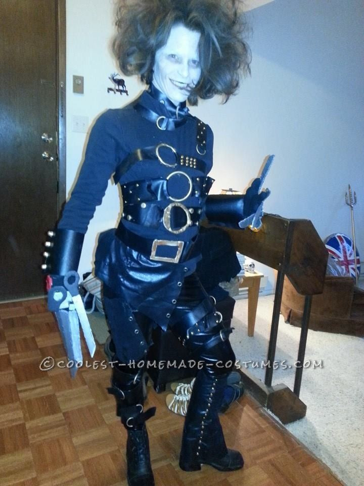 DIY Edward Scissorhands Costume
 Low Cost DIY Movie Worthy Edward Scissorhands Costume