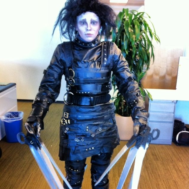 DIY Edward Scissorhands Costume
 17 Best images about Dressup on Pinterest