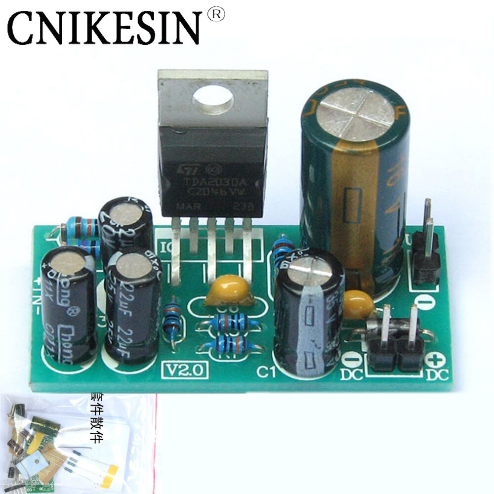 DIY Electronics Kit
 CNIKESIN Diy kit Fever after TDA2030A mono amplifier board