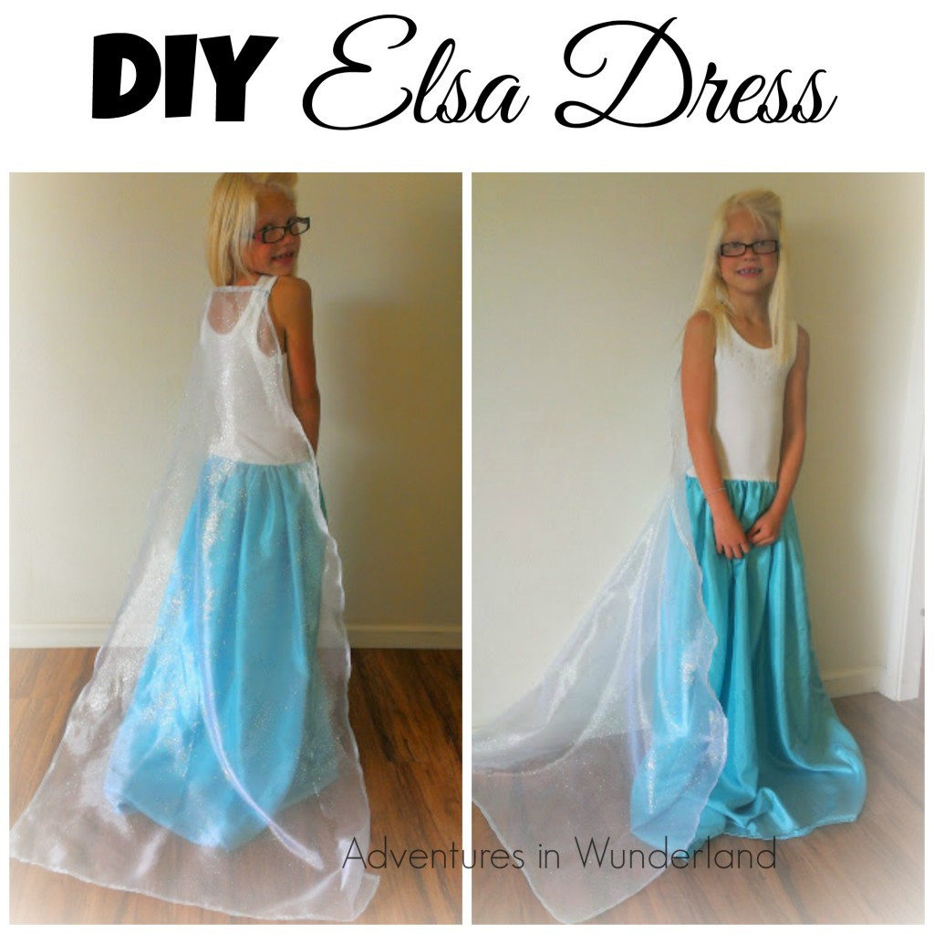 DIY Elsa Costume
 DIY Elsa Dress for less than $20