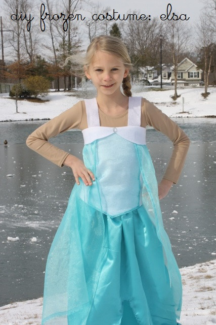 DIY Elsa Costume
 20 Awesome DIY Elsa Costume Tutorials for Little Girls