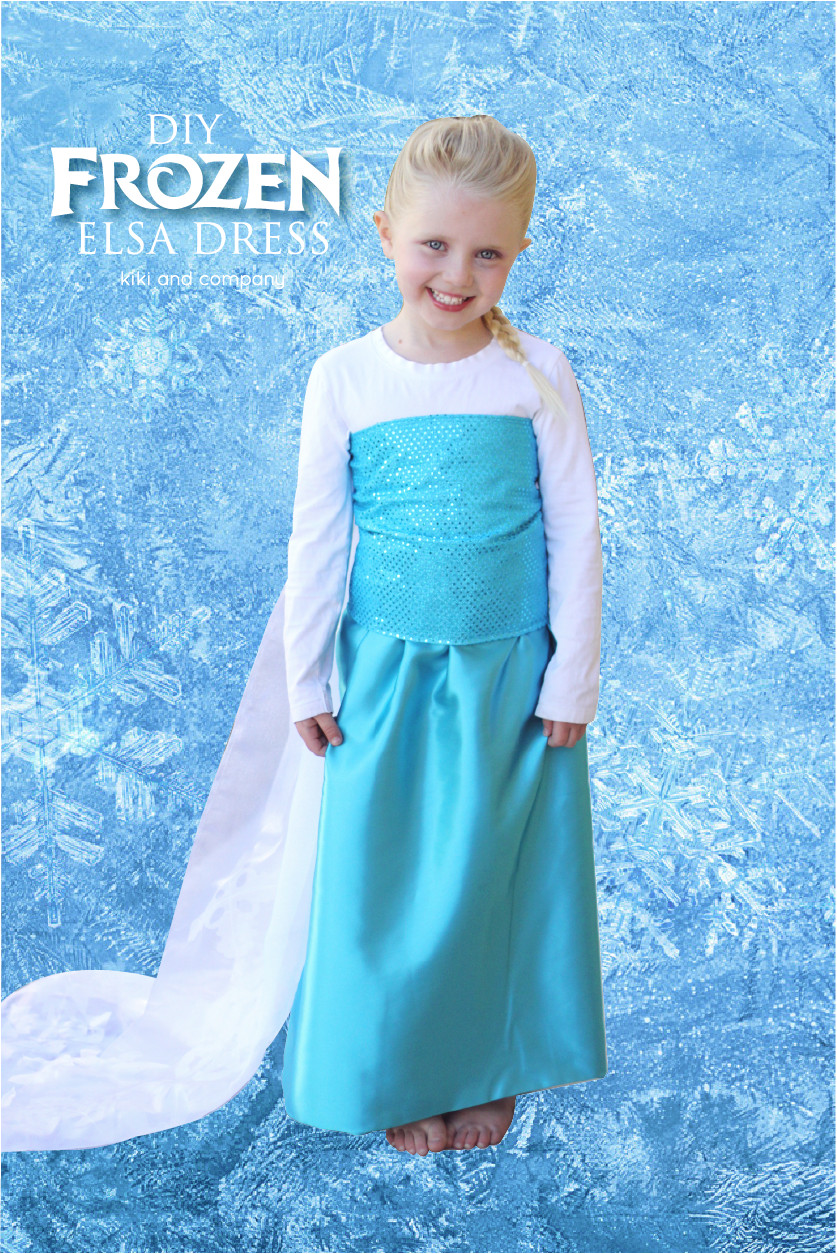 DIY Elsa Costume
 DIY Frozen Elsa Dress tutorial Materials List and The