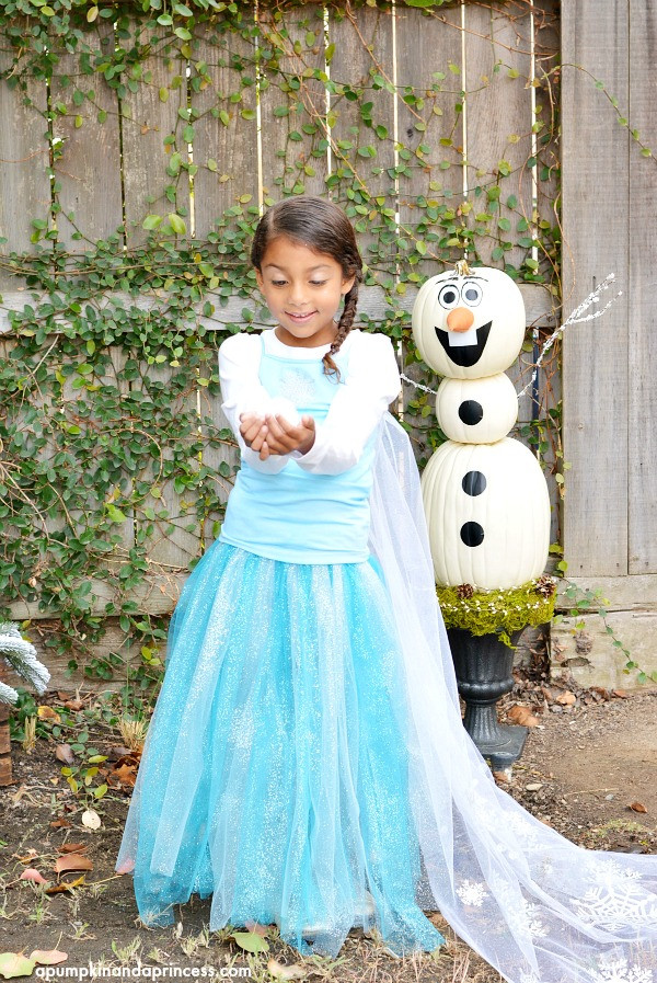 DIY Elsa Costume
 DIY Disney Elsa Costume A Pumpkin And A Princess