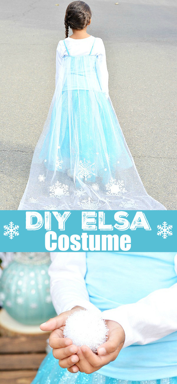 DIY Elsa Costume
 DIY Disney Elsa Costume A Pumpkin And A Princess