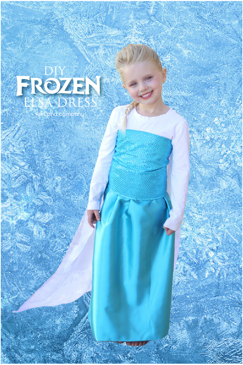 DIY Elsa Costume
 DIY Frozen Elsa Dress tutorial Materials List and The