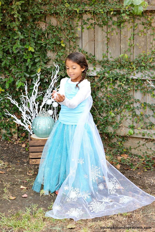 DIY Elsa Costume
 DIY Disney Elsa Costume A Pumpkin And A Princess