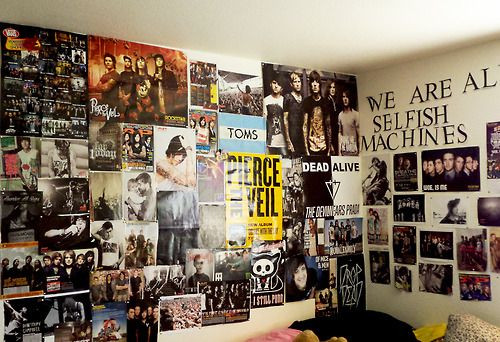 DIY Emo Room Decor
 WHERE DO YOU FIND THESE KINDS OF POSTERS Please