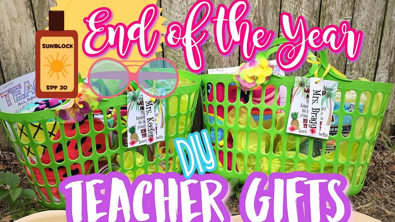 DIY End Of The Year Teacher Gifts
 End of the Year Teacher Gifts