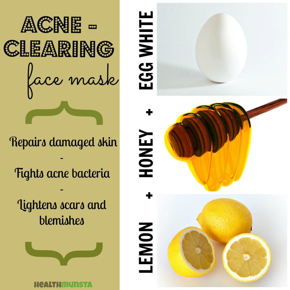 DIY Face Mask To Get Rid Of Acne
 DIY Top 5 Easy Homemade Face Mask Recipes for Beautiful